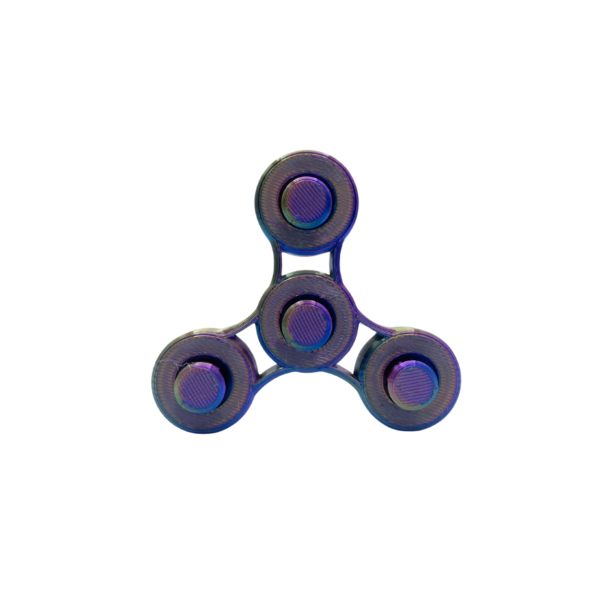 Silk Rainbow Spinner Clicker Fidget