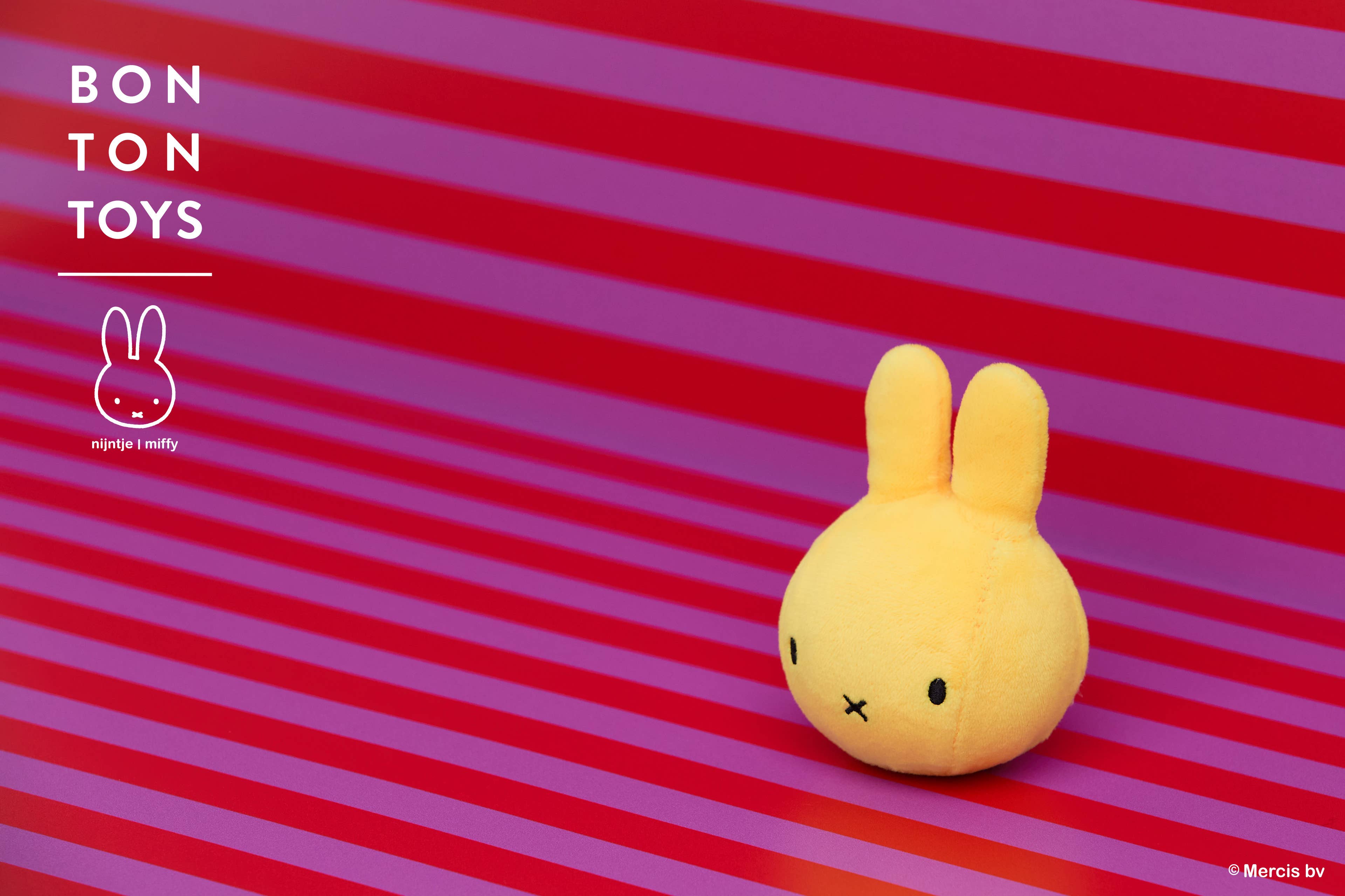 Bon Ton Toys Miffy Squishie Stress Ball Yellow 9cm