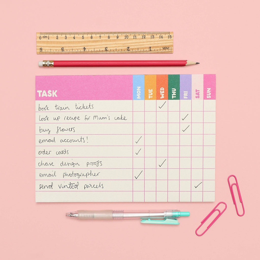 A5 Planner - Weekly Tasks