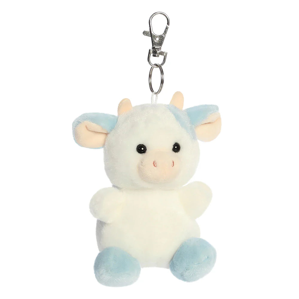 Palm Pals Skyla Blueberry Cow Clip-On