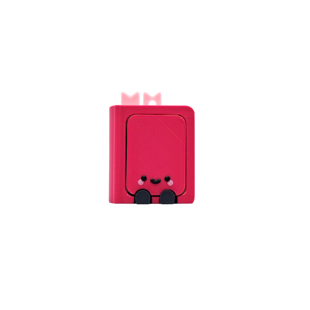 Cute Pink Book Clicker