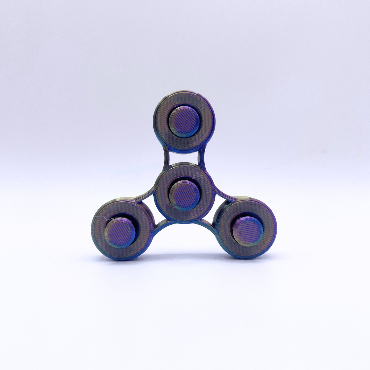Silk Rainbow Spinner Clicker Fidget