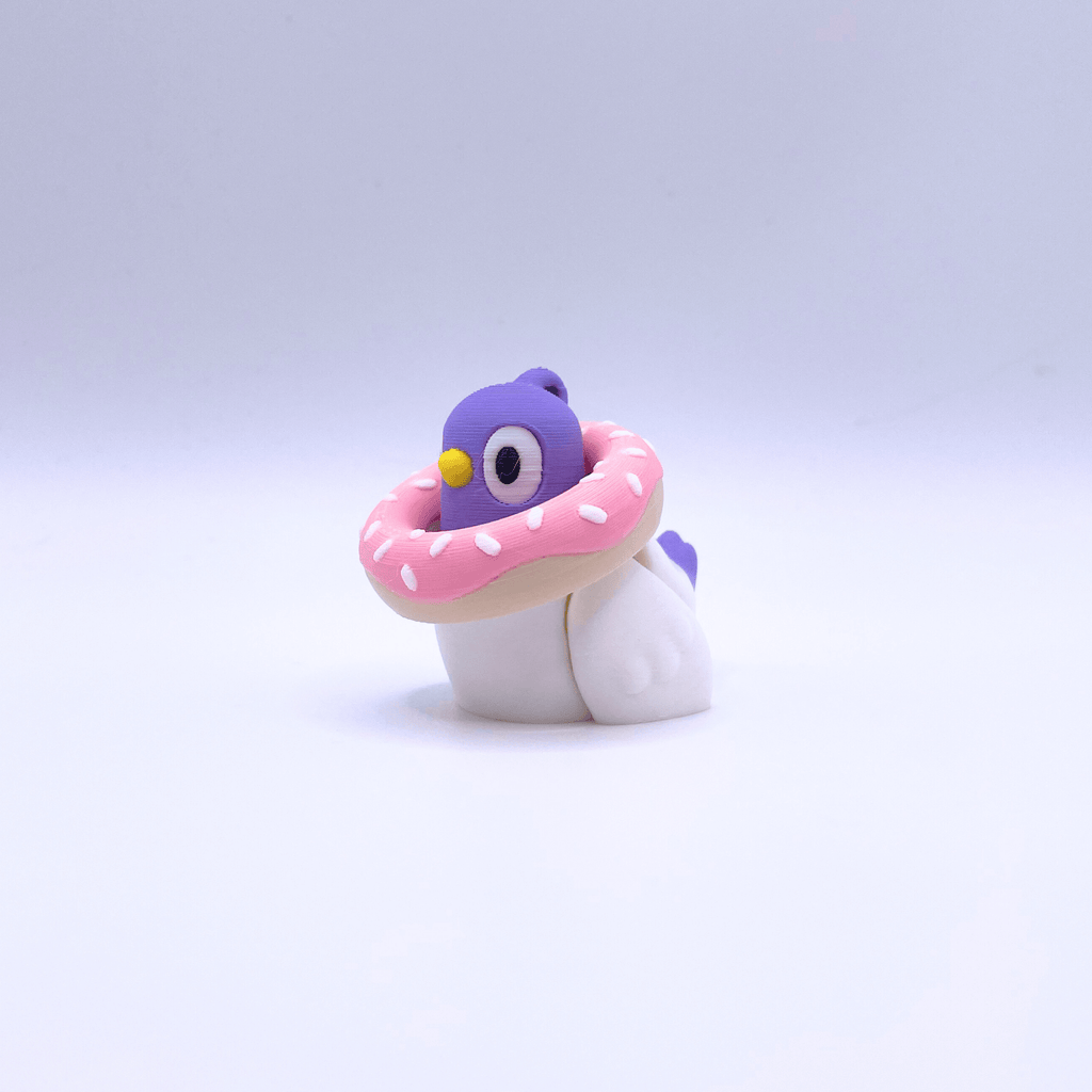 Pigeon with Donut