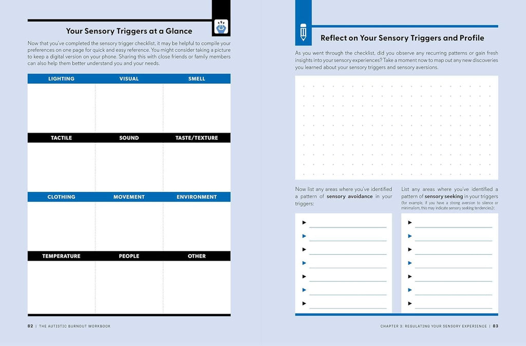 The Autistic Burnout Workbook : Your Guide to Your Personal Recovery Plan