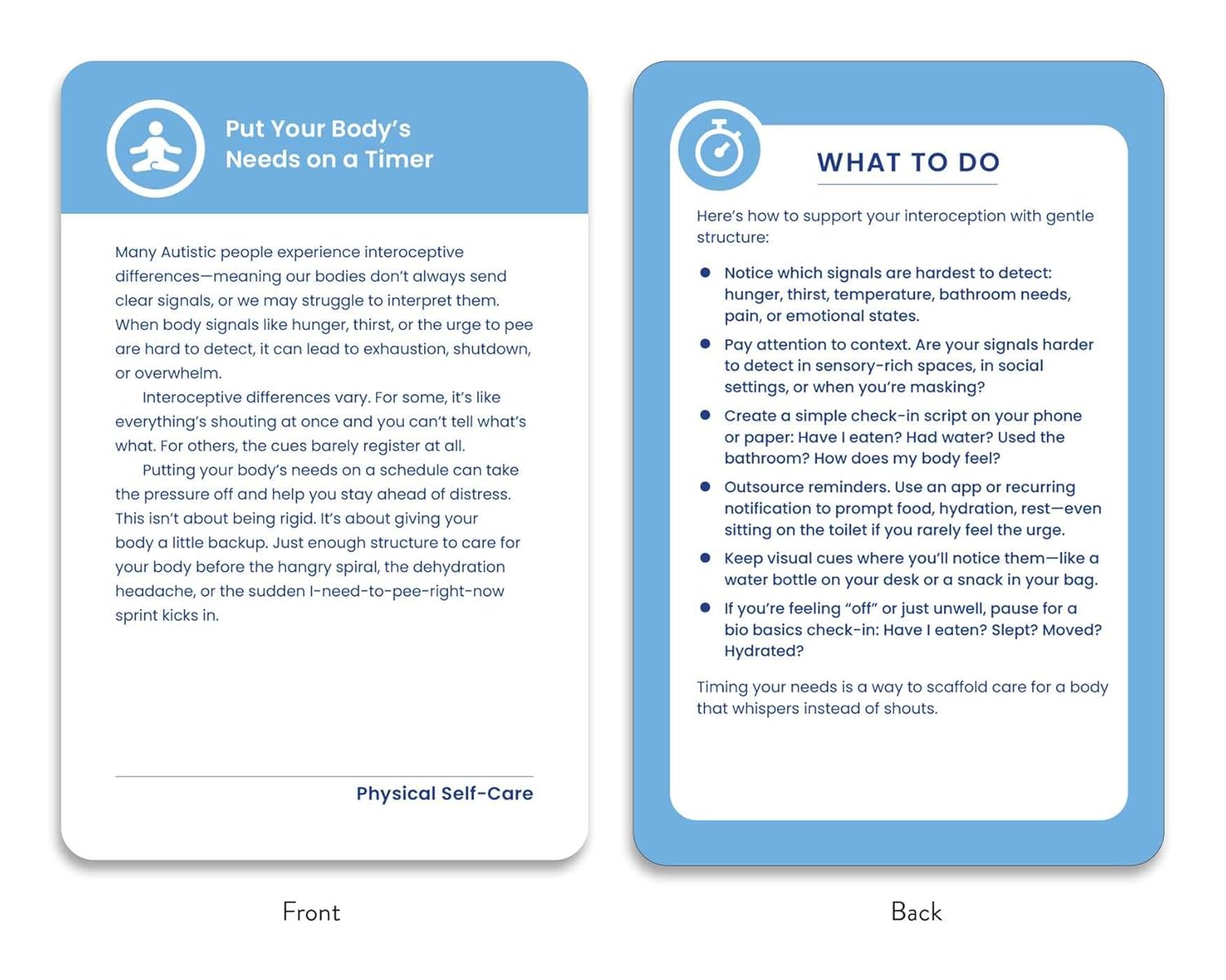Self-Care Activities for Autistic People : 100 Step-by-Step Exercises to Help You Feel Grounded, Relaxed, and Happy