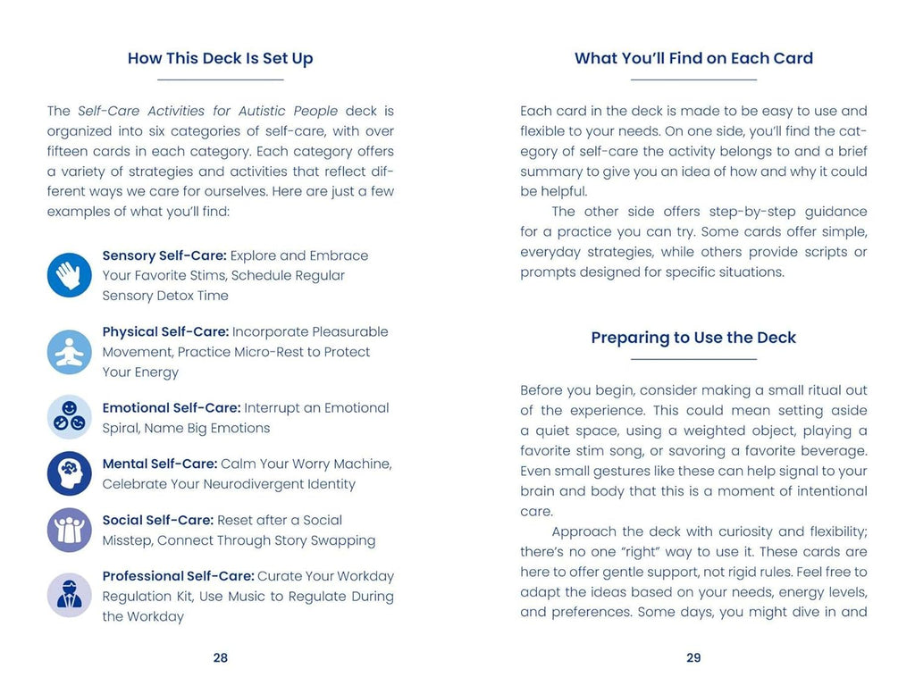 Self-Care Activities for Autistic People : 100 Step-by-Step Exercises to Help You Feel Grounded, Relaxed, and Happy