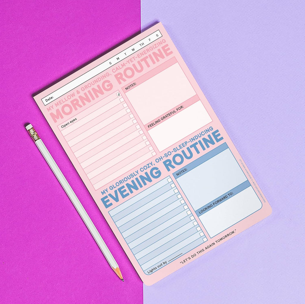 Knock Knock AM/PM Routine Classic Pad