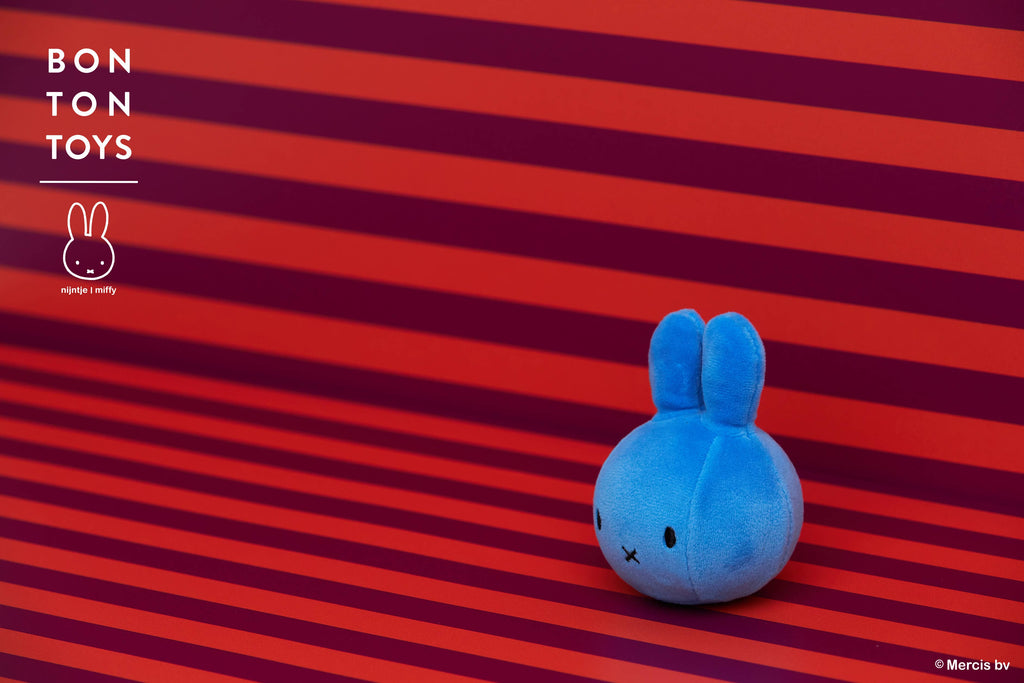 Bon Ton Toys Miffy Squishie Stress Ball Blue 9cm