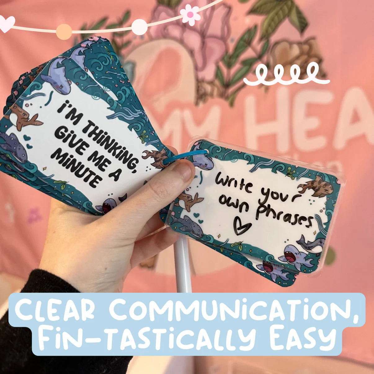 Communication Cards - Sharks
