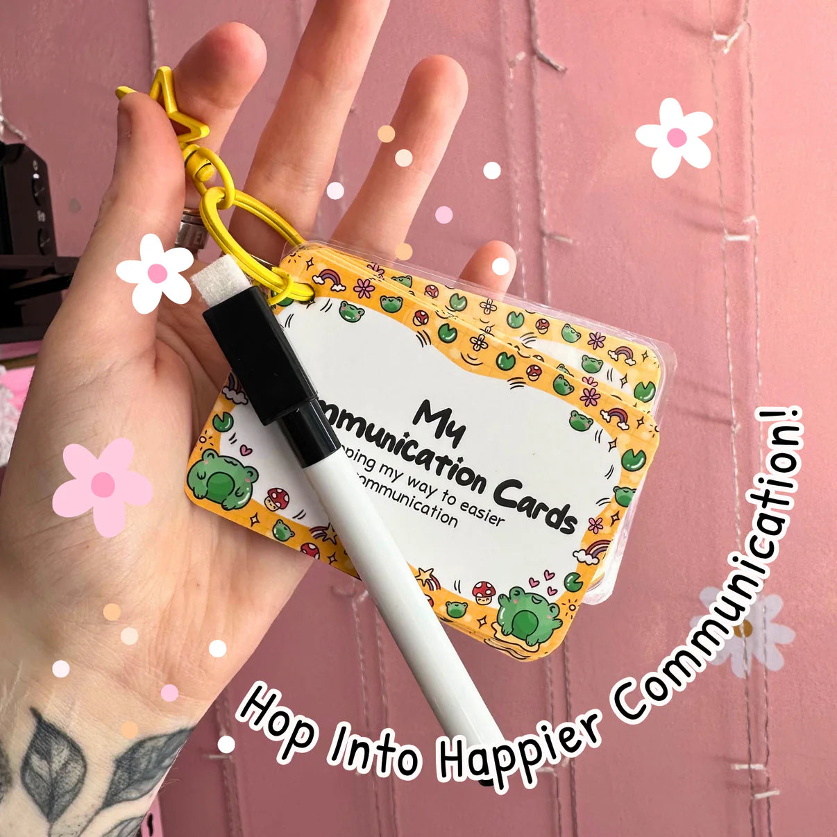 Communication Cards - Froggy