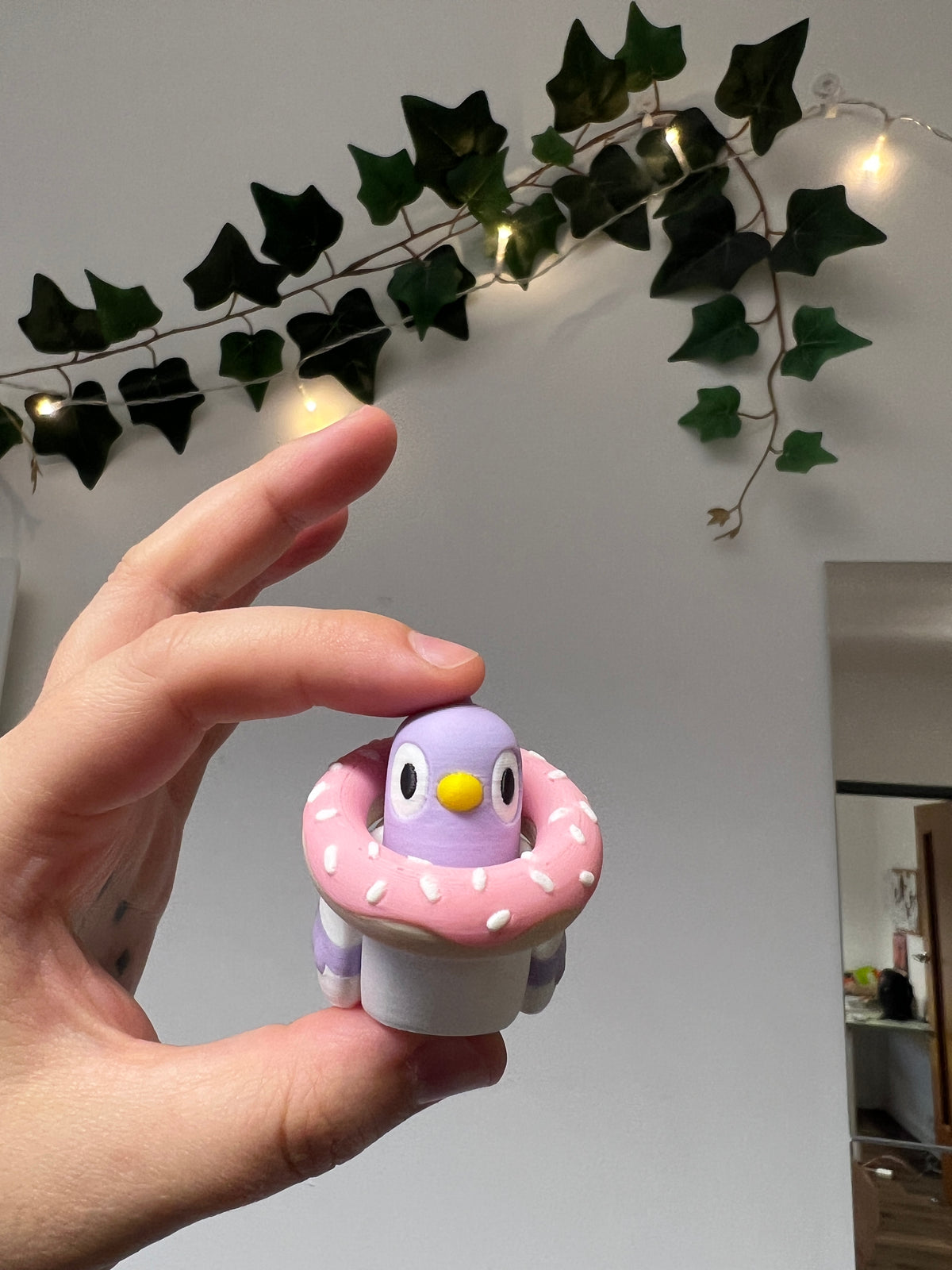 Pigeon with Donut