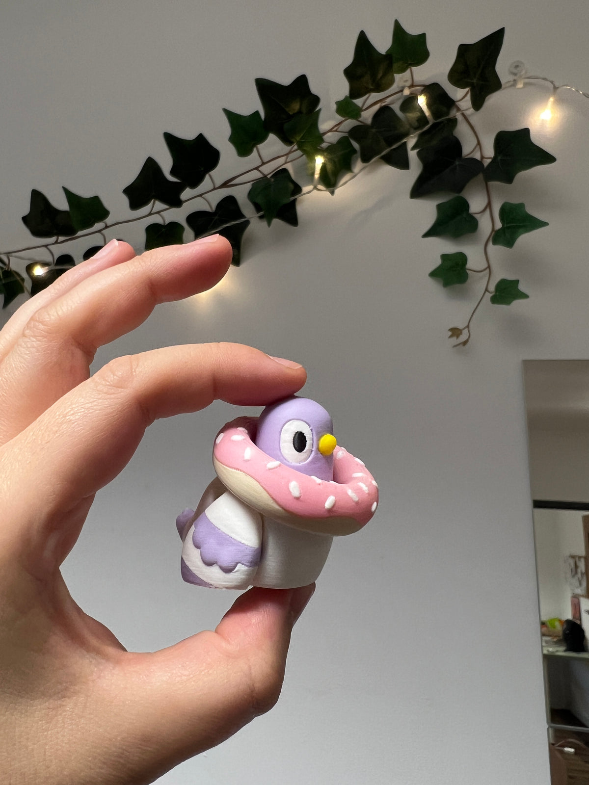 Pigeon with Donut