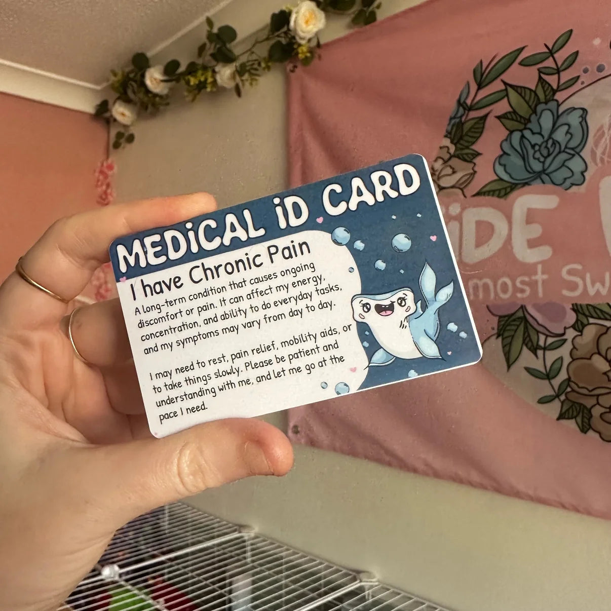 Shark Medical ID Card (Autism - Chronic Pain)