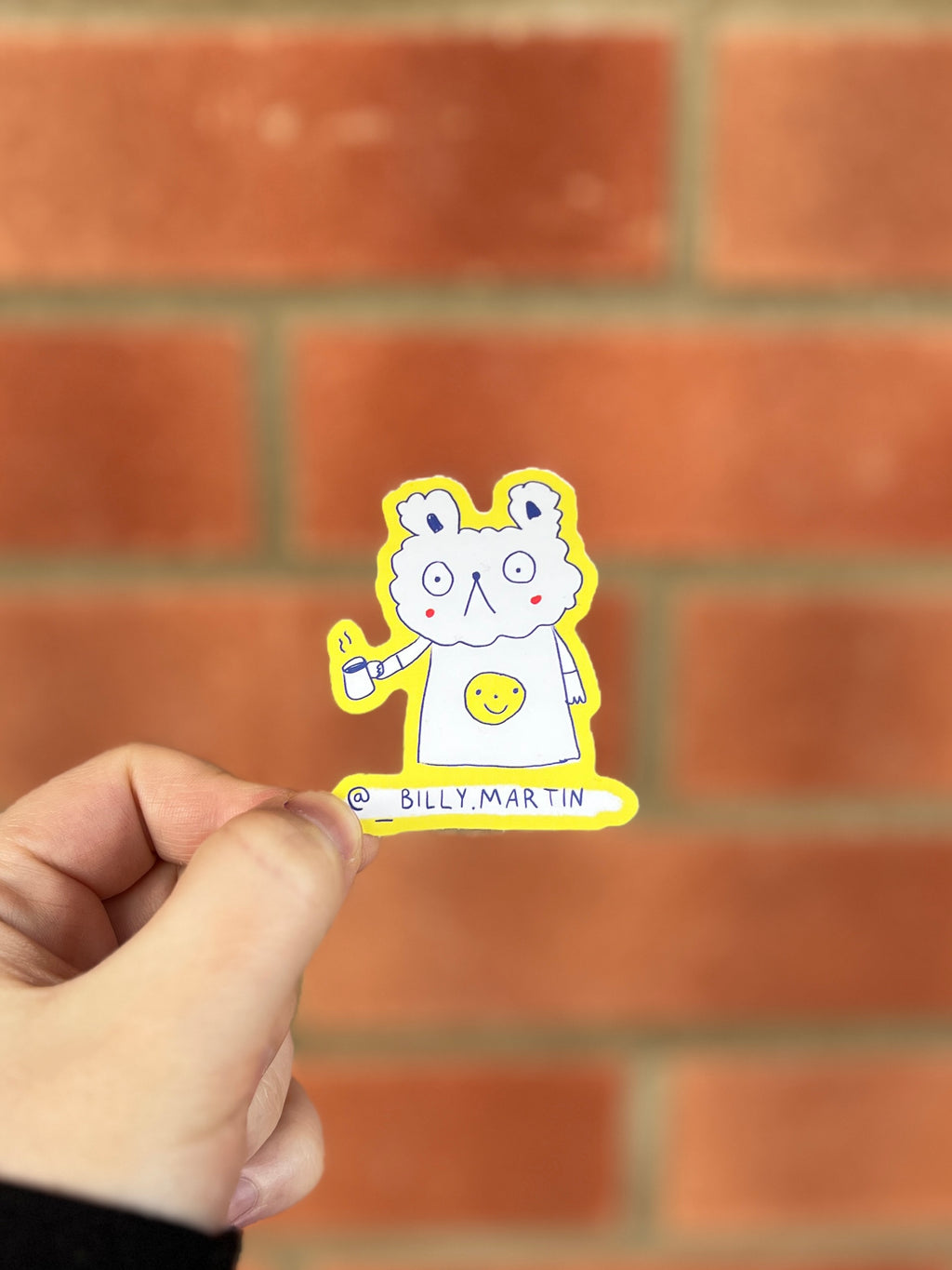 Grumpy Bear Sticker