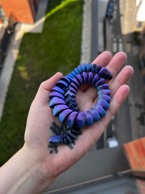 Articulated Tactile Snake Flexi Fidget