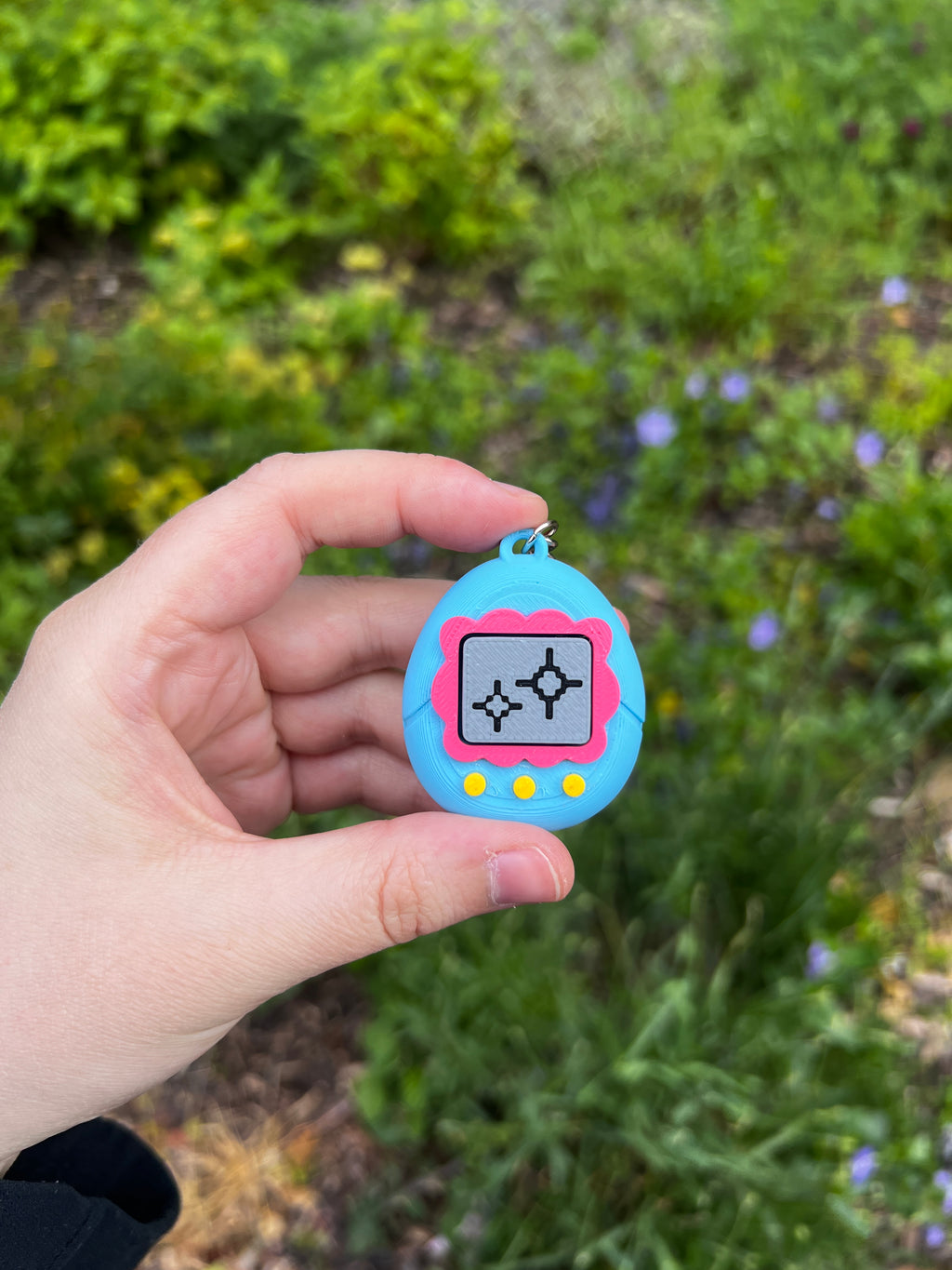Tamagotchi Clicker with Keychain