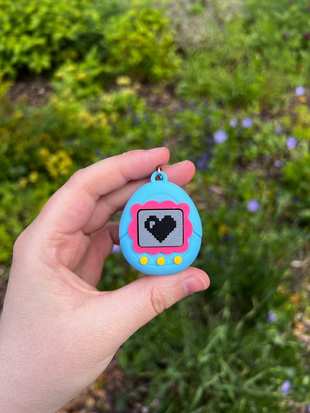 Tamagotchi Clicker with Keychain