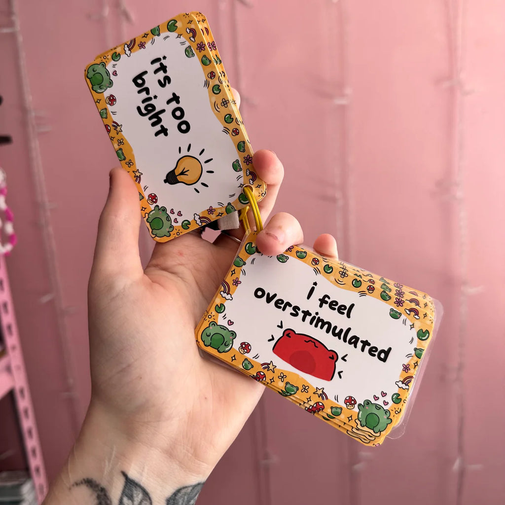 Communication Cards - Froggy