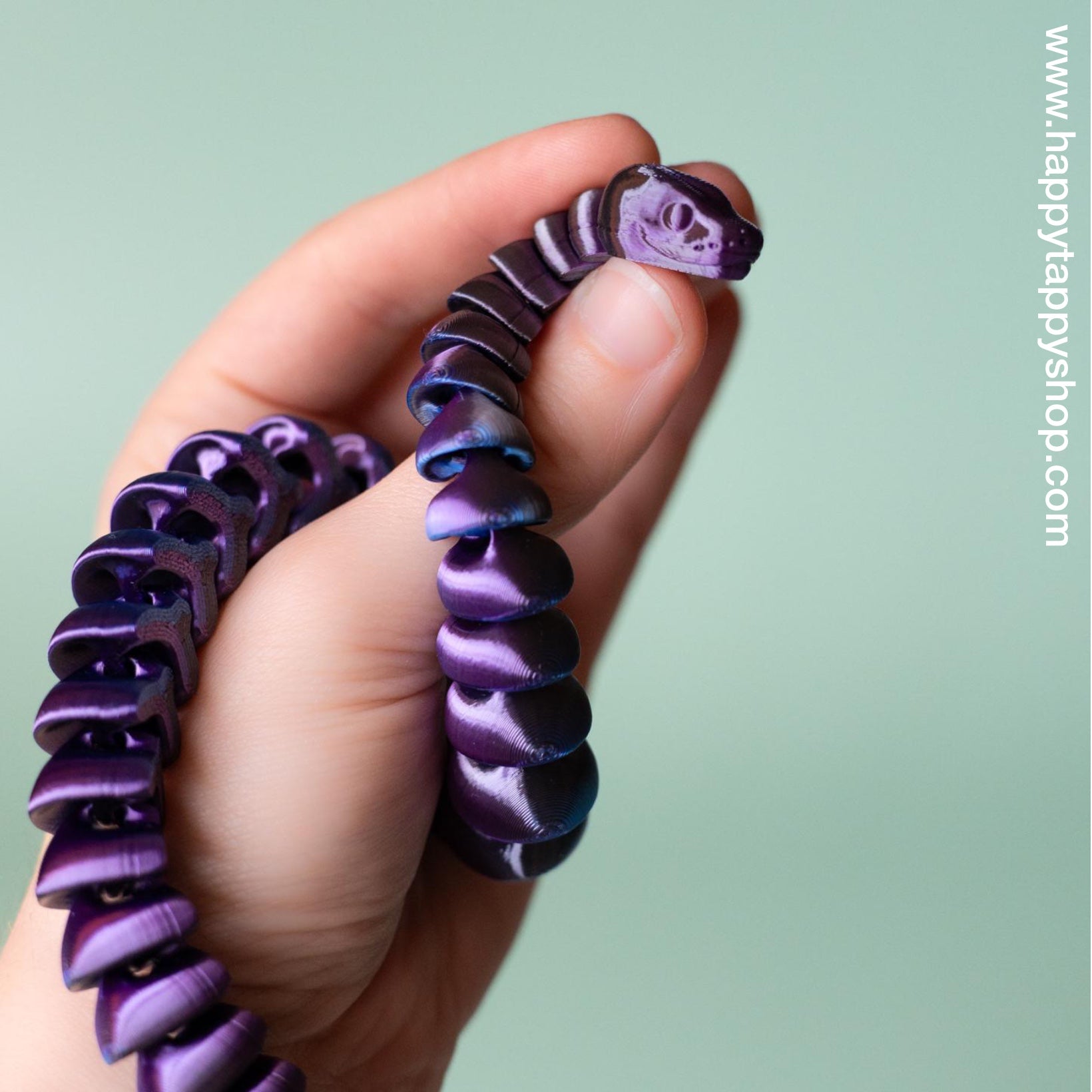 Articulated Tactile Snake Flexi Fidget