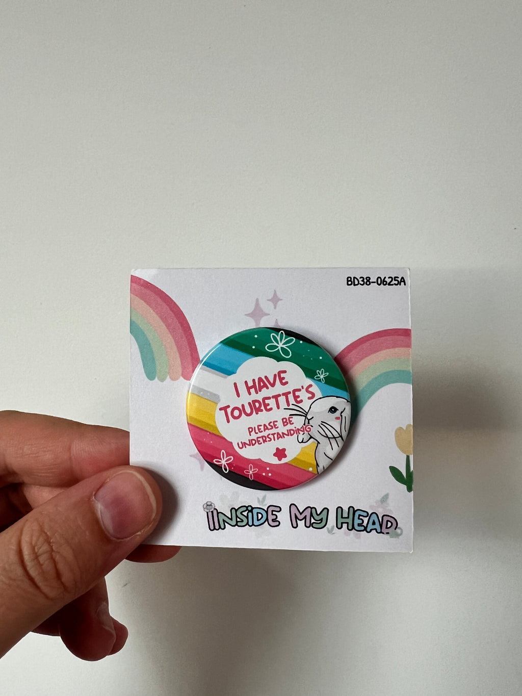 I have Tourette's, Please Be Understanding - Badge