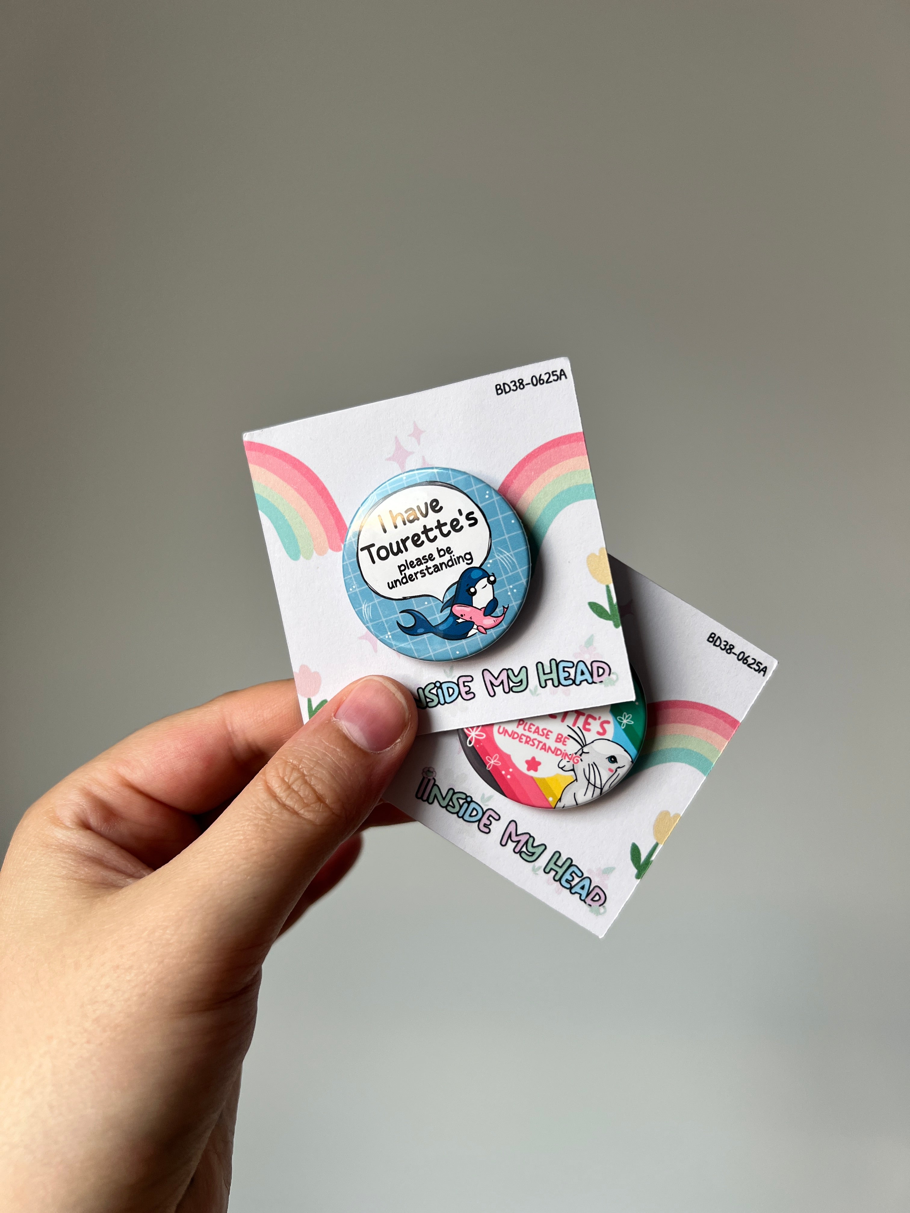 I have Tourette's, Please Be Understanding - Badge