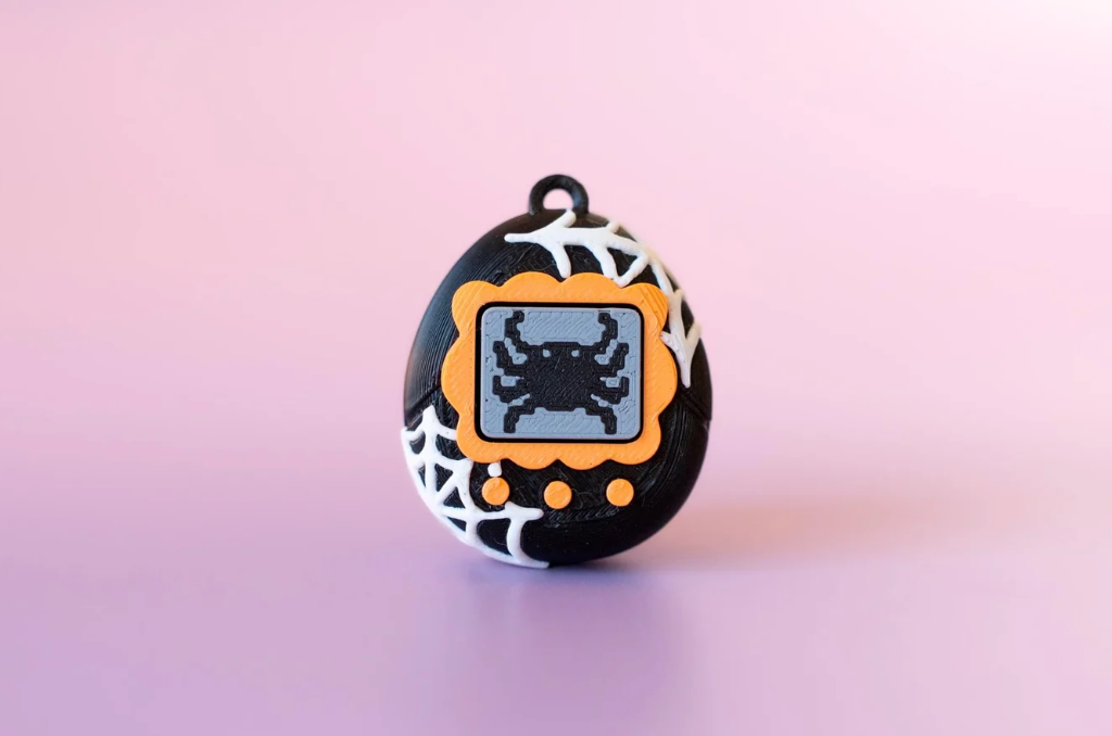 Halloween Tamagotchi Clicker with Keychain