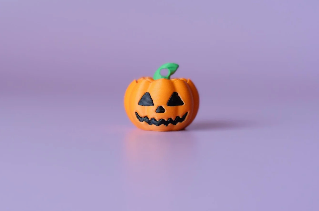 Pumpkin Jack o' Lantern Spooky Halloween Fidget Clicker