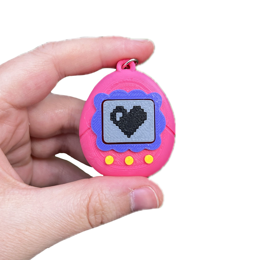 Tamagotchi Clicker with Keychain