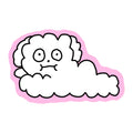 Pink Bunny Sticker