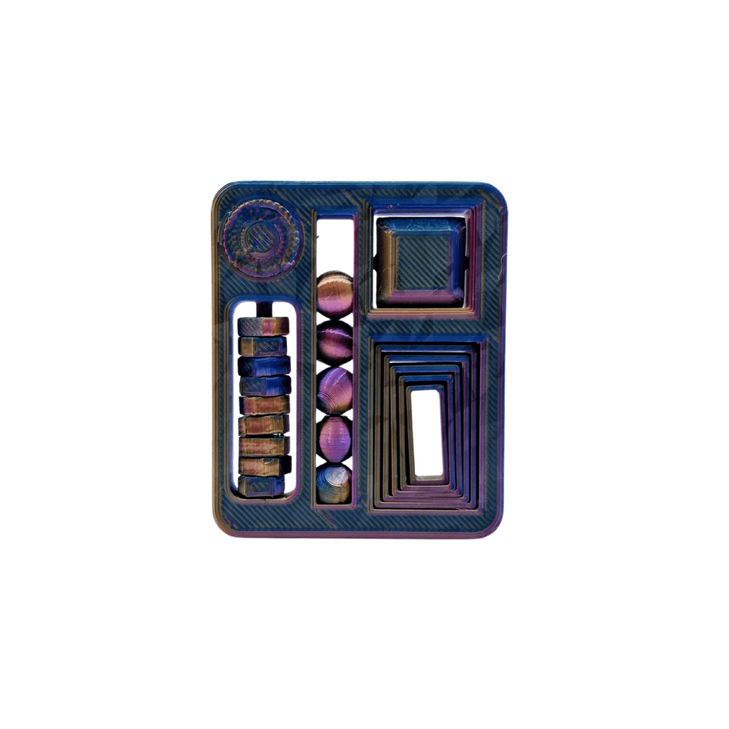 Rainbow 5-in-1 Fidget Card