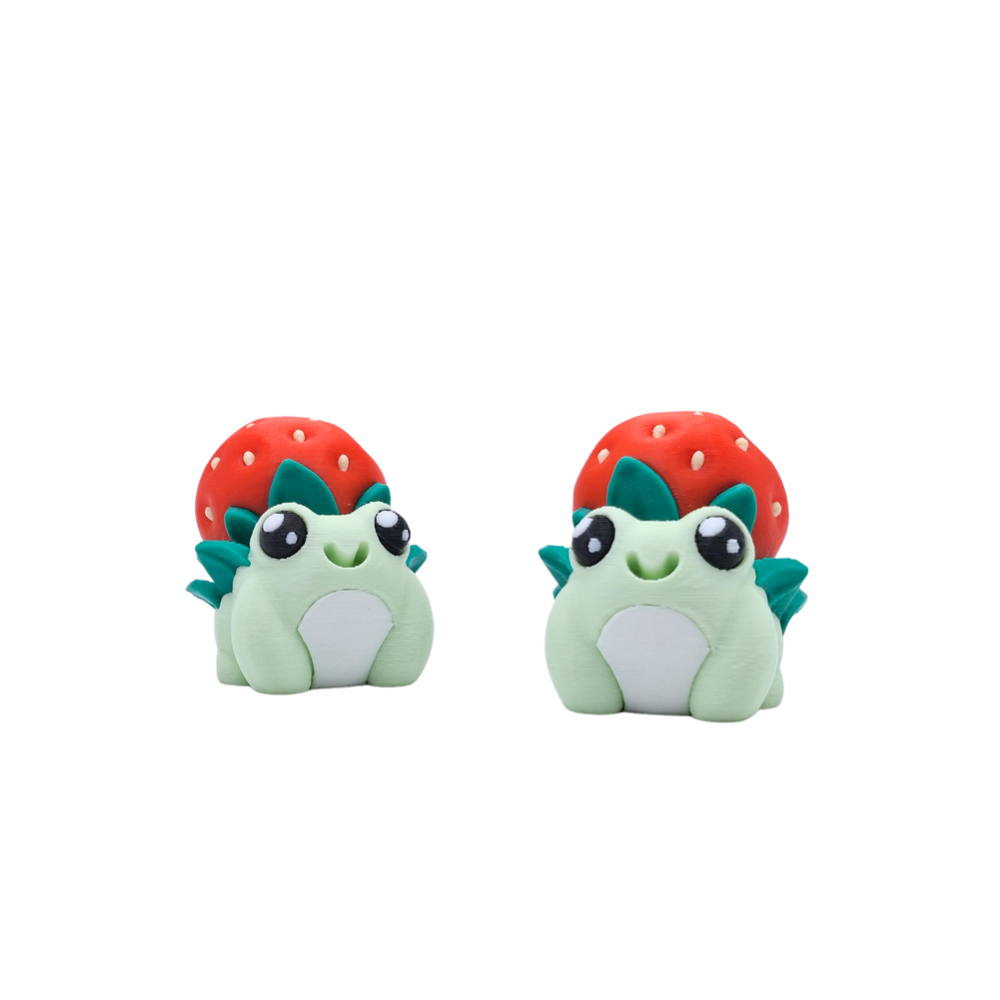 Strawberry Frog Clicker: Loud Click