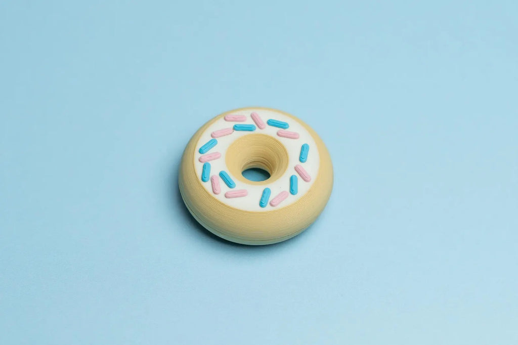 Donut with Sprinkles Slider Magnet Fidget
