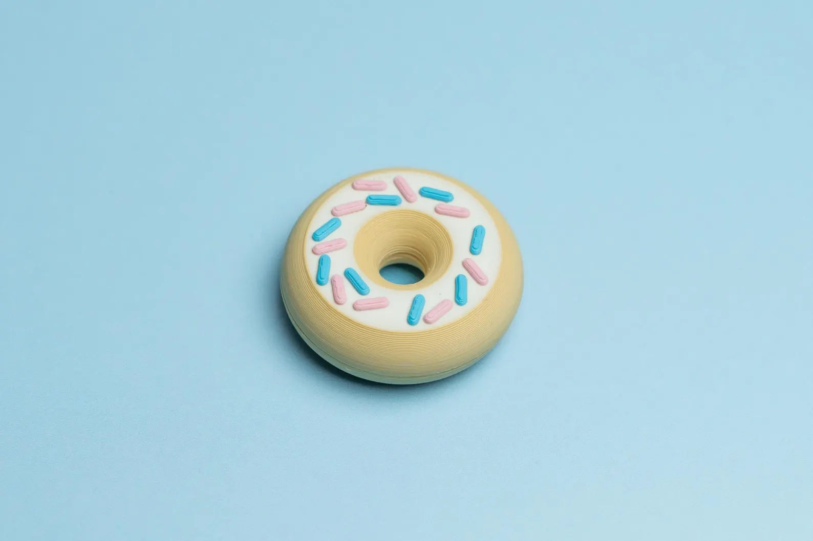 Donut with Sprinkles Slider Magnet Fidget