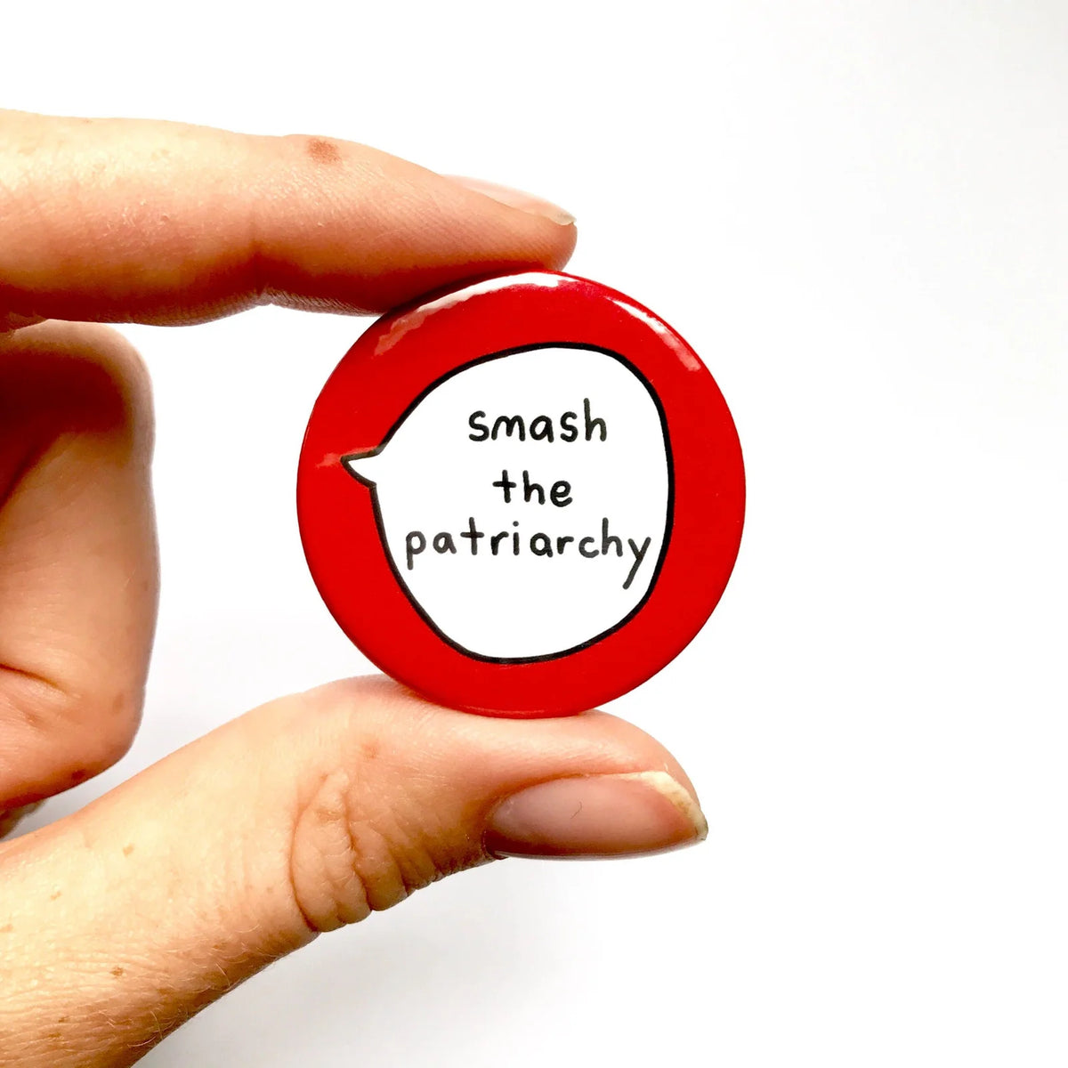 Smash the Patriarchy – Pin Badge Button