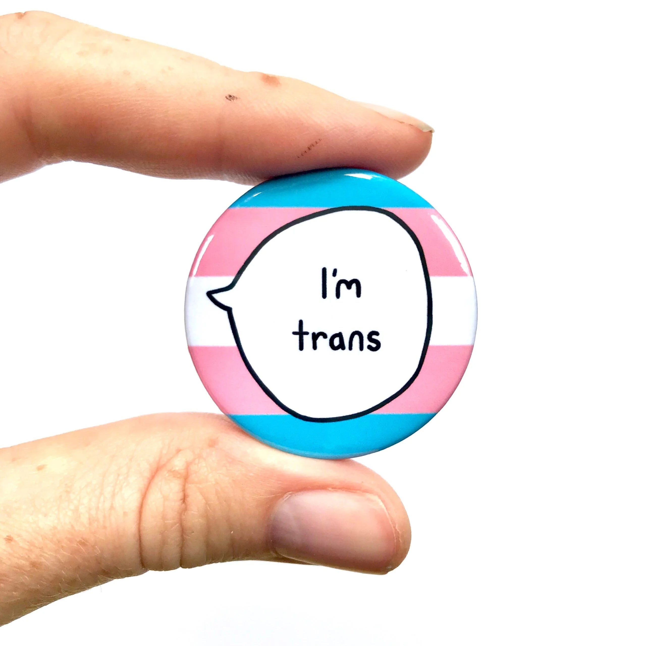 LGBTQ+  Pin Badge Button (5 options)