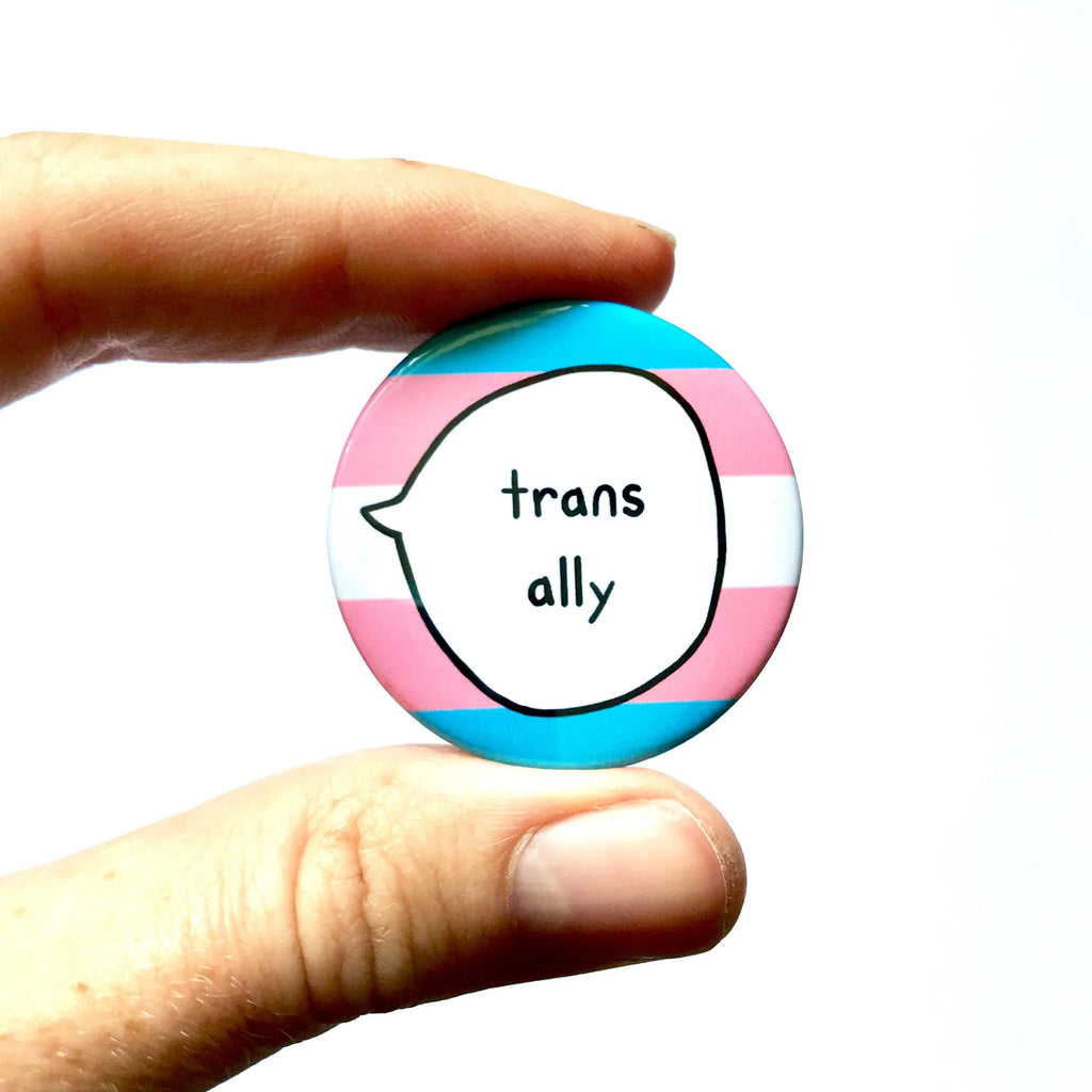 LGBTQ+  Pin Badge Button (5 options)