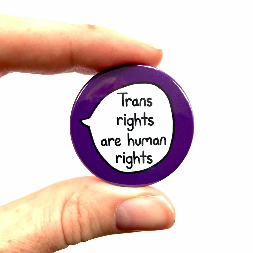 LGBTQ+  Pin Badge Button (5 options)