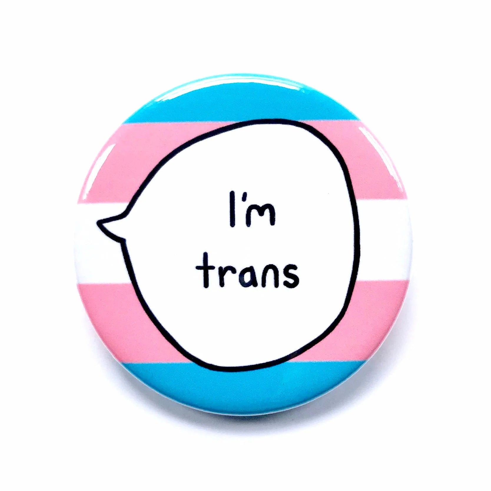 LGBTQ+  Pin Badge Button (5 options)