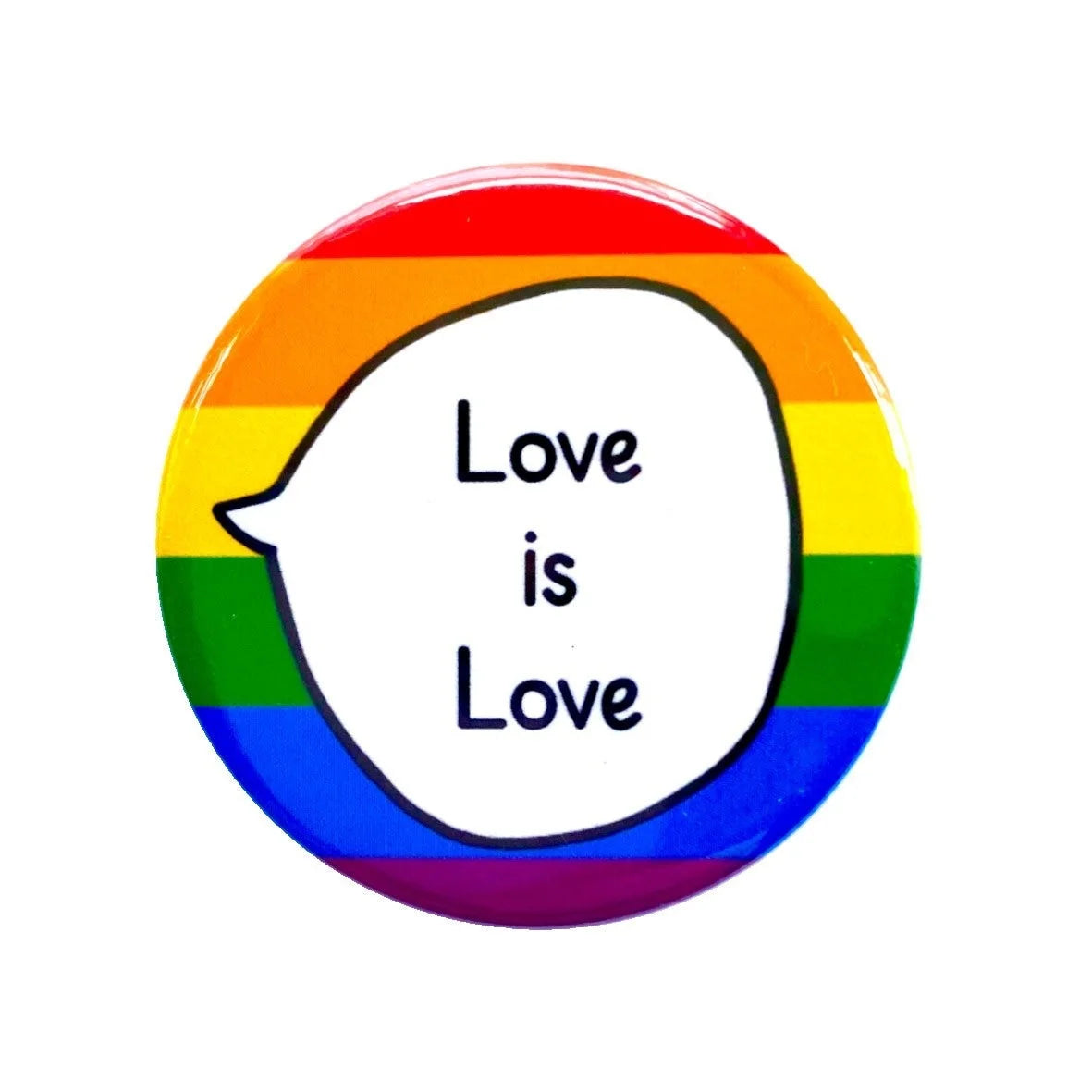LGBTQ+  Pin Badge Button (5 options)