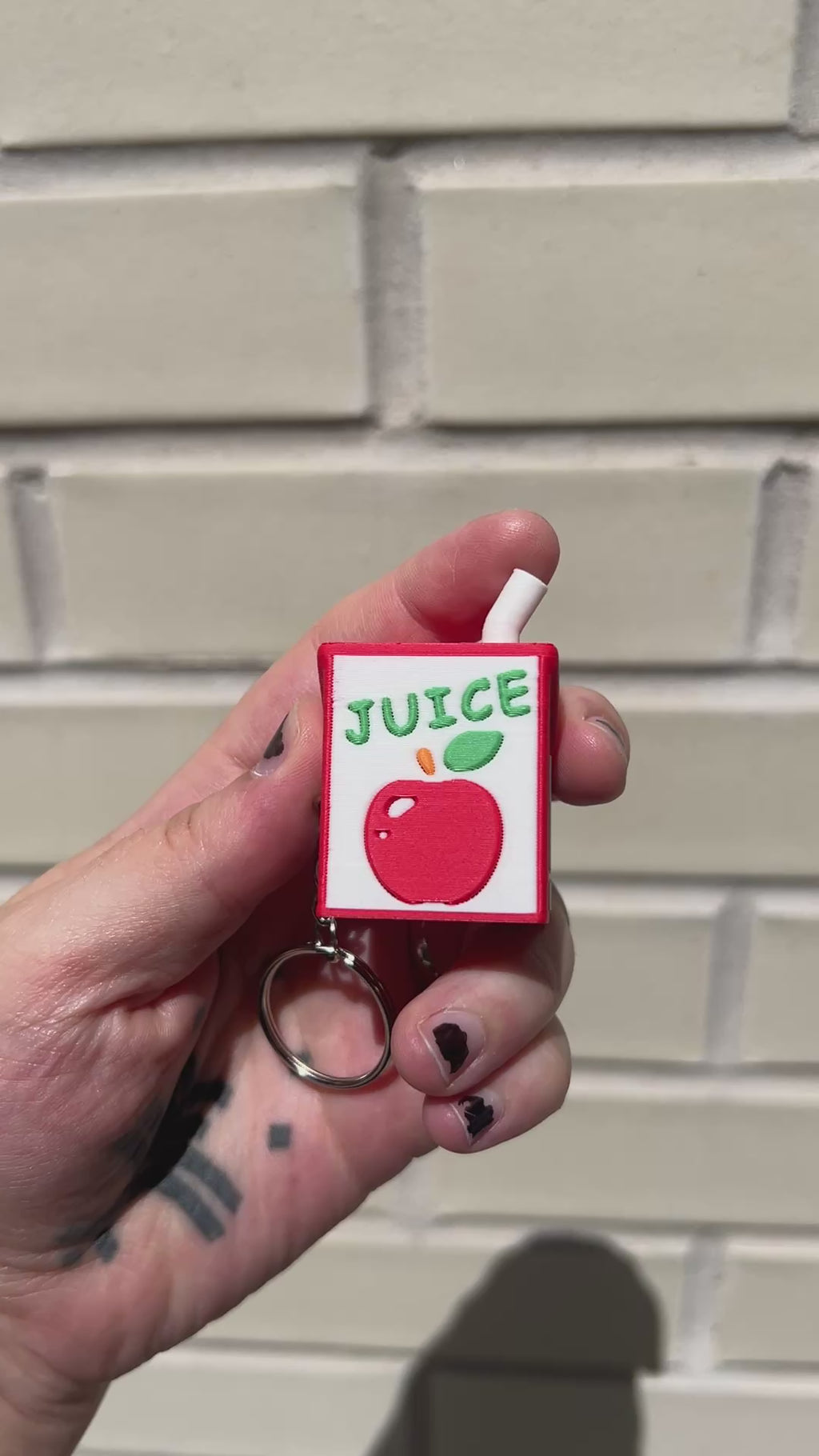 Apple Juice Clicker with Keychain