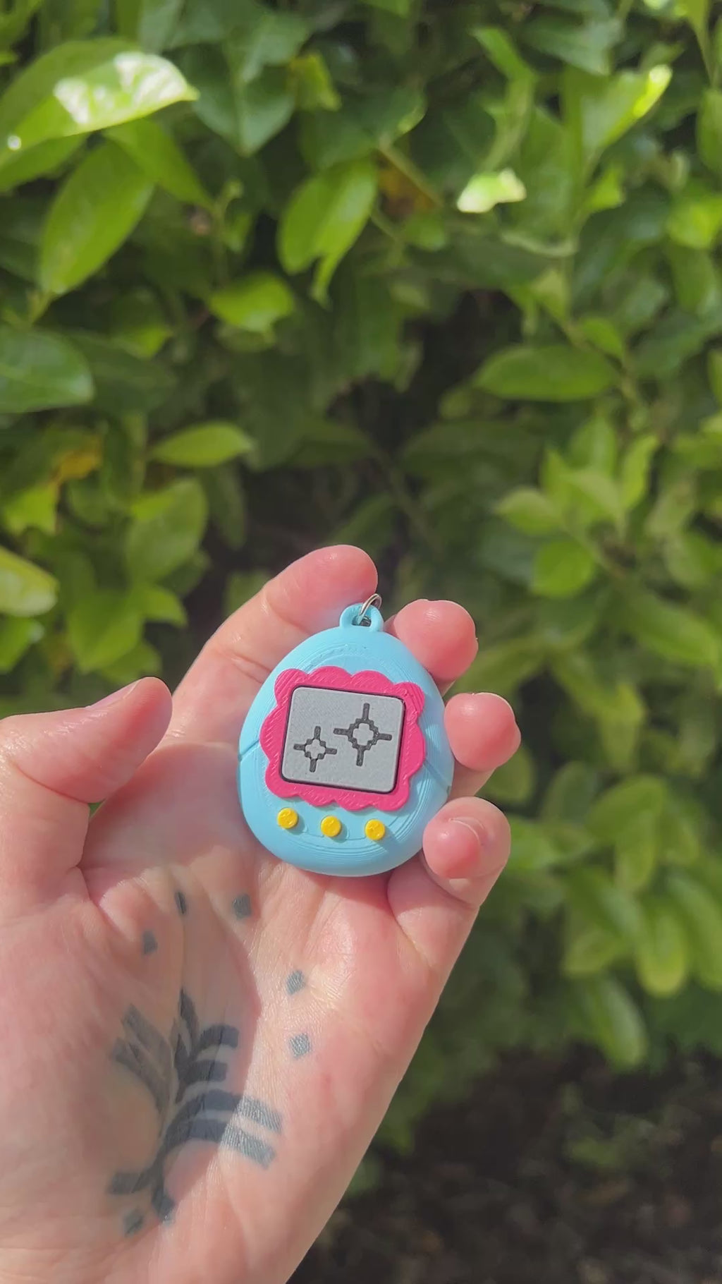 Tamagotchi Clicker with Keychain