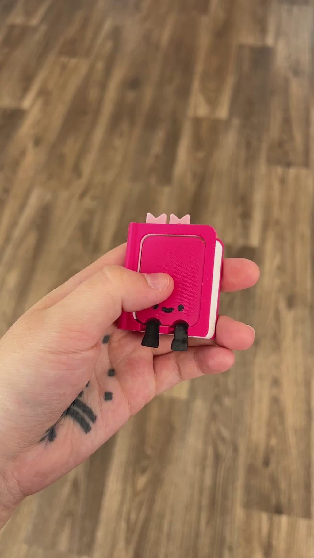 Cute Pink Book Clicker